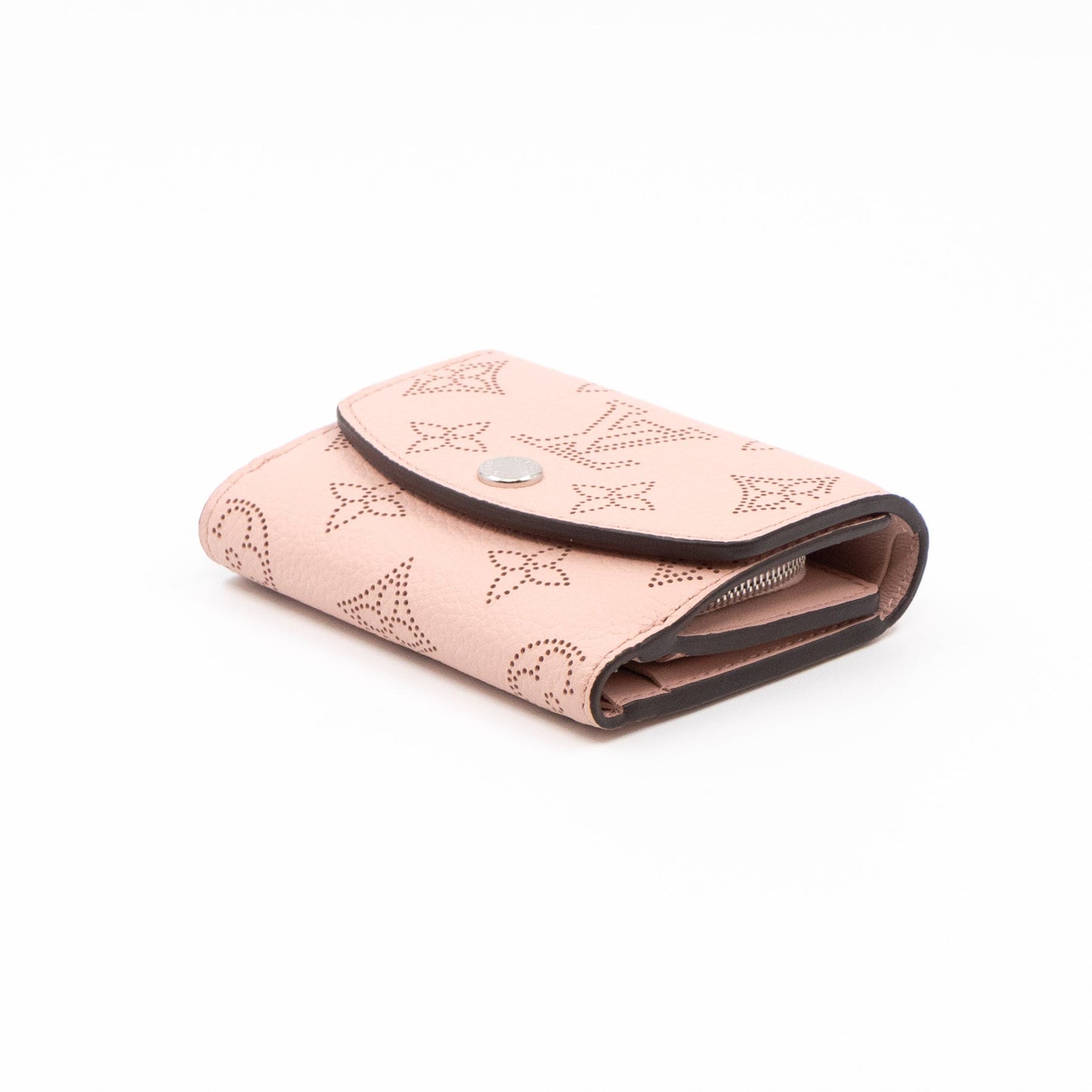 Louis-vuitton Iris XS Wallet Magnolia Mahina Leather