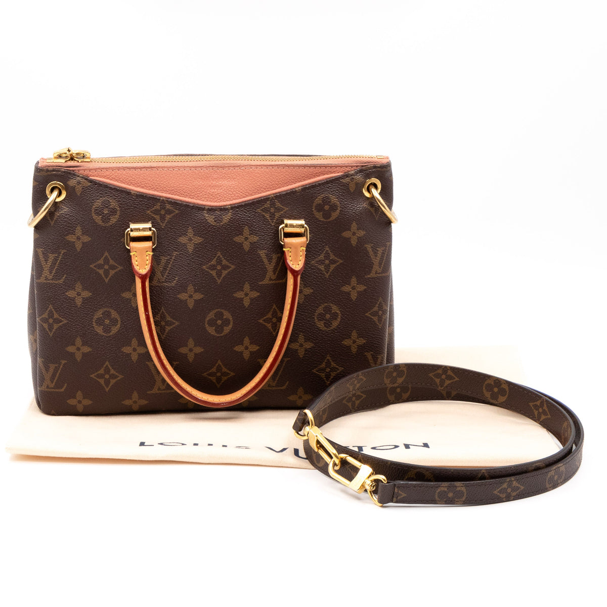 Louis-vuitton Pallas BB Monogram Rose Poudre