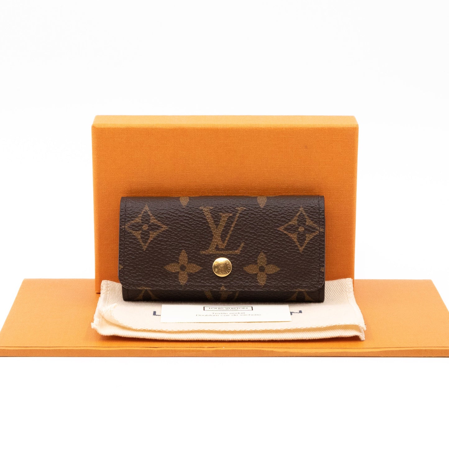 Louis-vuitton 4-Key Holder Monogram