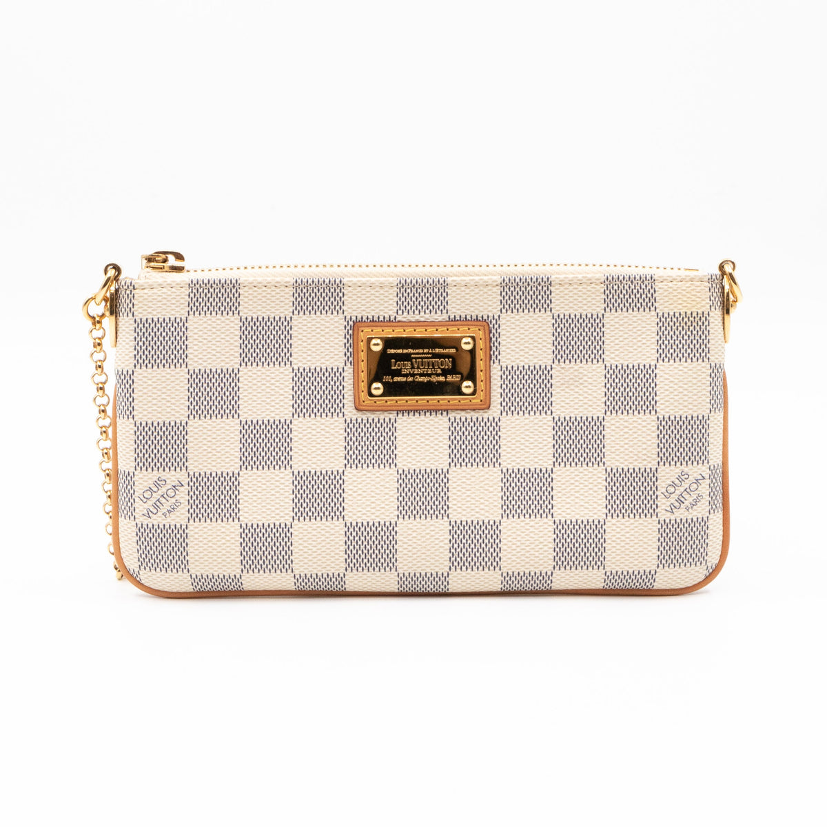 Louis-vuitton Milla MM Pochette Damier Azur