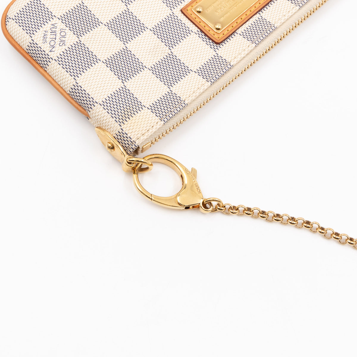 Louis-vuitton Milla MM Pochette Damier Azur