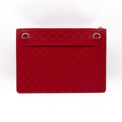 Slim Messenger Red Signature Leather