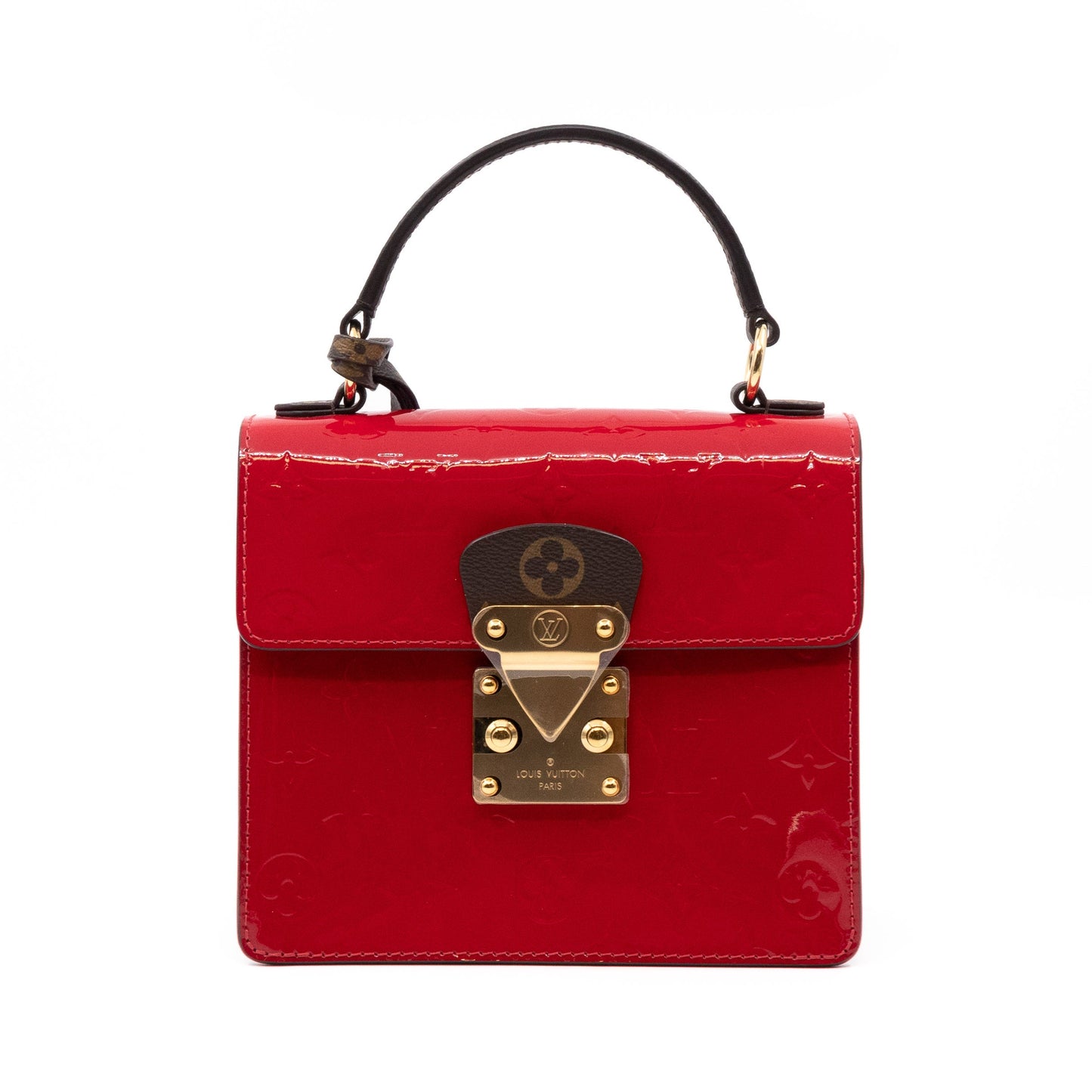 Louis-vuitton Spring Street NM Monogram Vernis Red