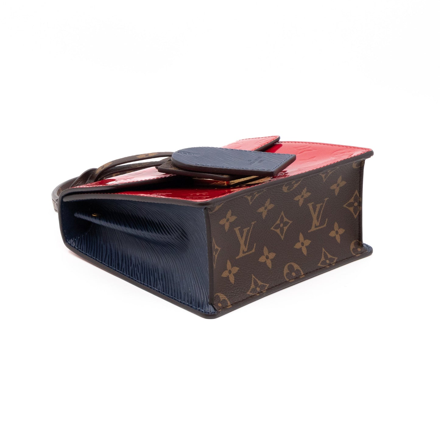 Louis-vuitton Spring Street NM Monogram Vernis Red