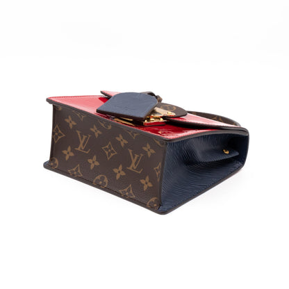 Louis-vuitton Spring Street NM Monogram Vernis Red