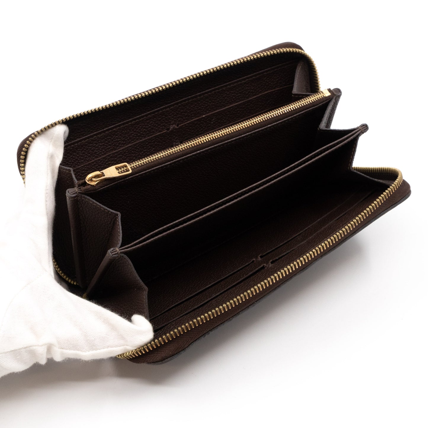 Louis-vuitton Zippy Wallet Monogram Empreinte Terre