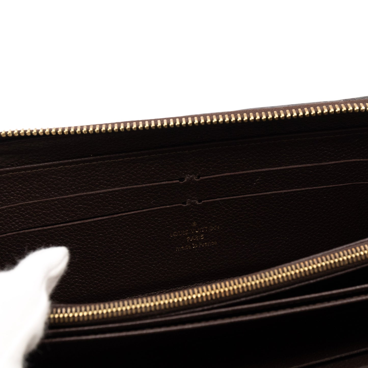 Louis-vuitton Zippy Wallet Monogram Empreinte Terre