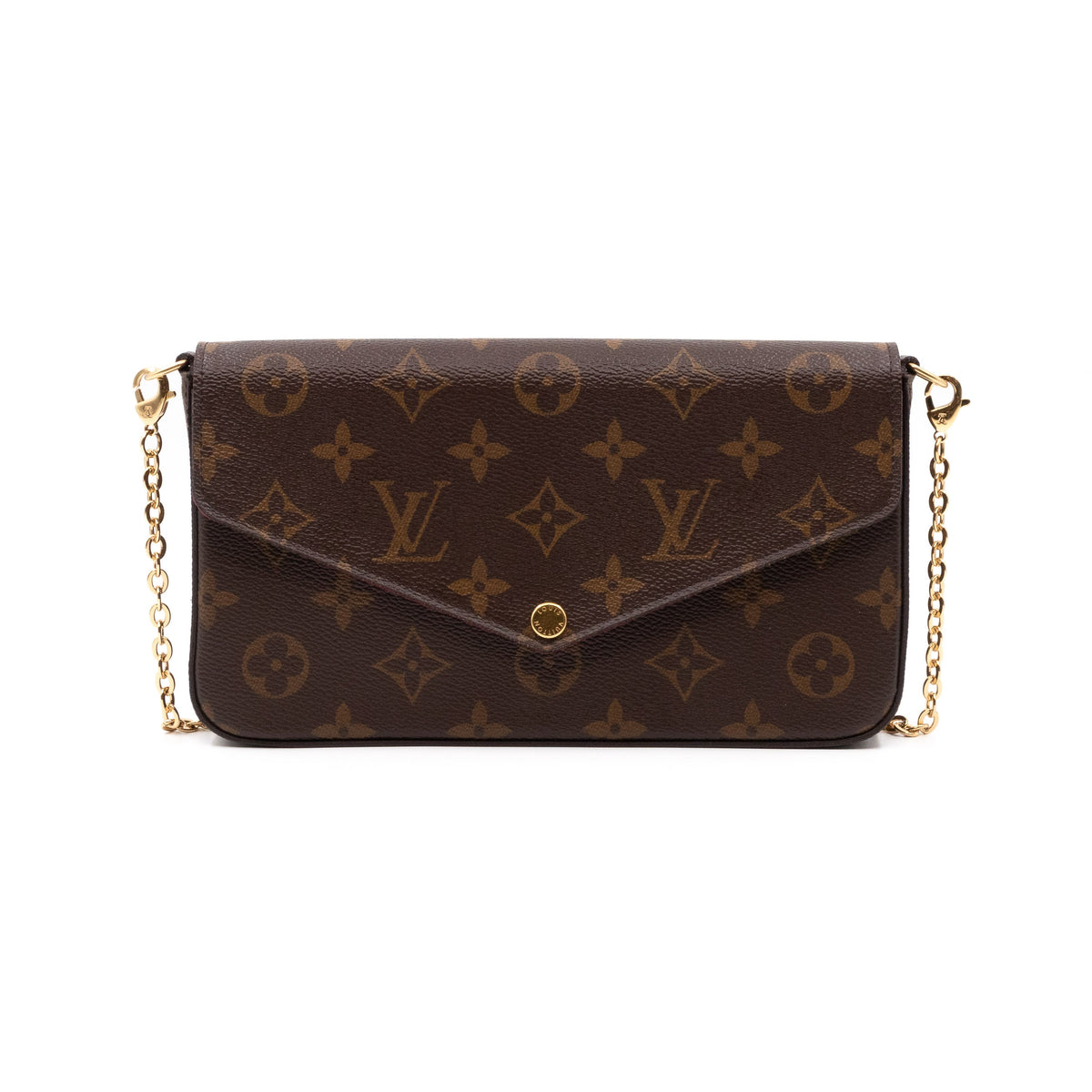 Louis-vuitton Pochette Felicie Monogram Fuchsia