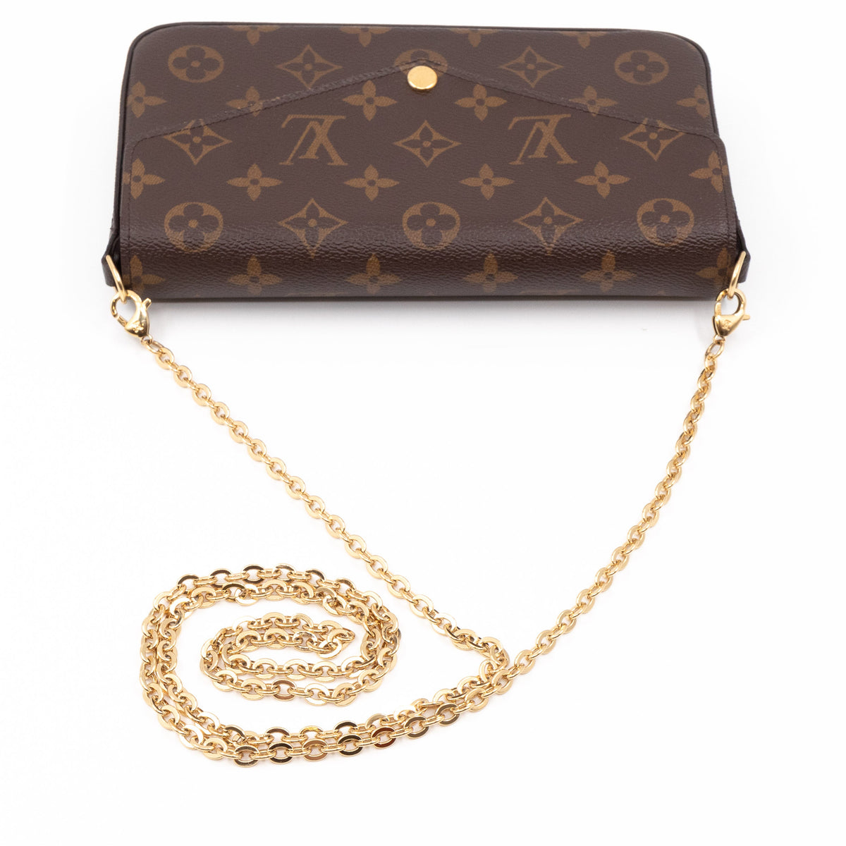 Louis-vuitton Pochette Felicie Monogram Fuchsia