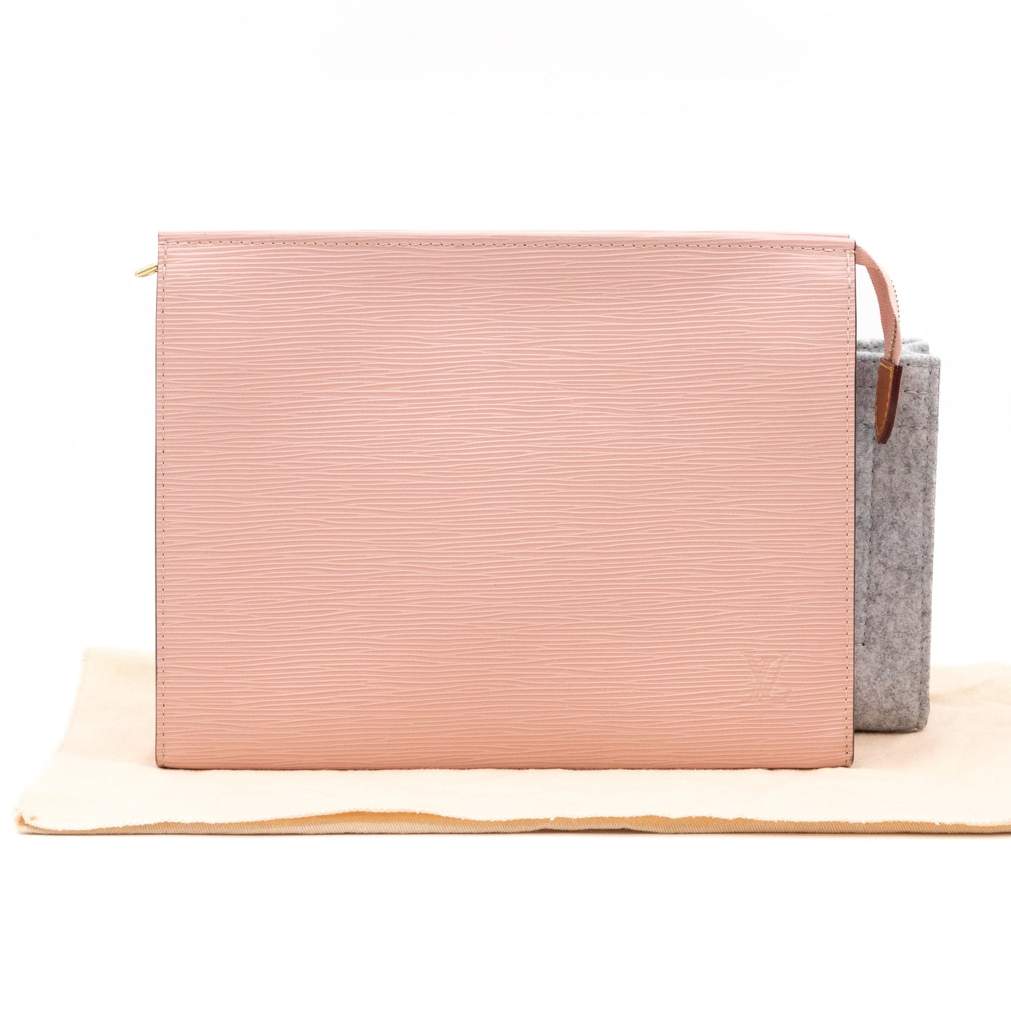 Louis-vuitton Toiletry Pouch 26 Epi Leather Rose Ballerine