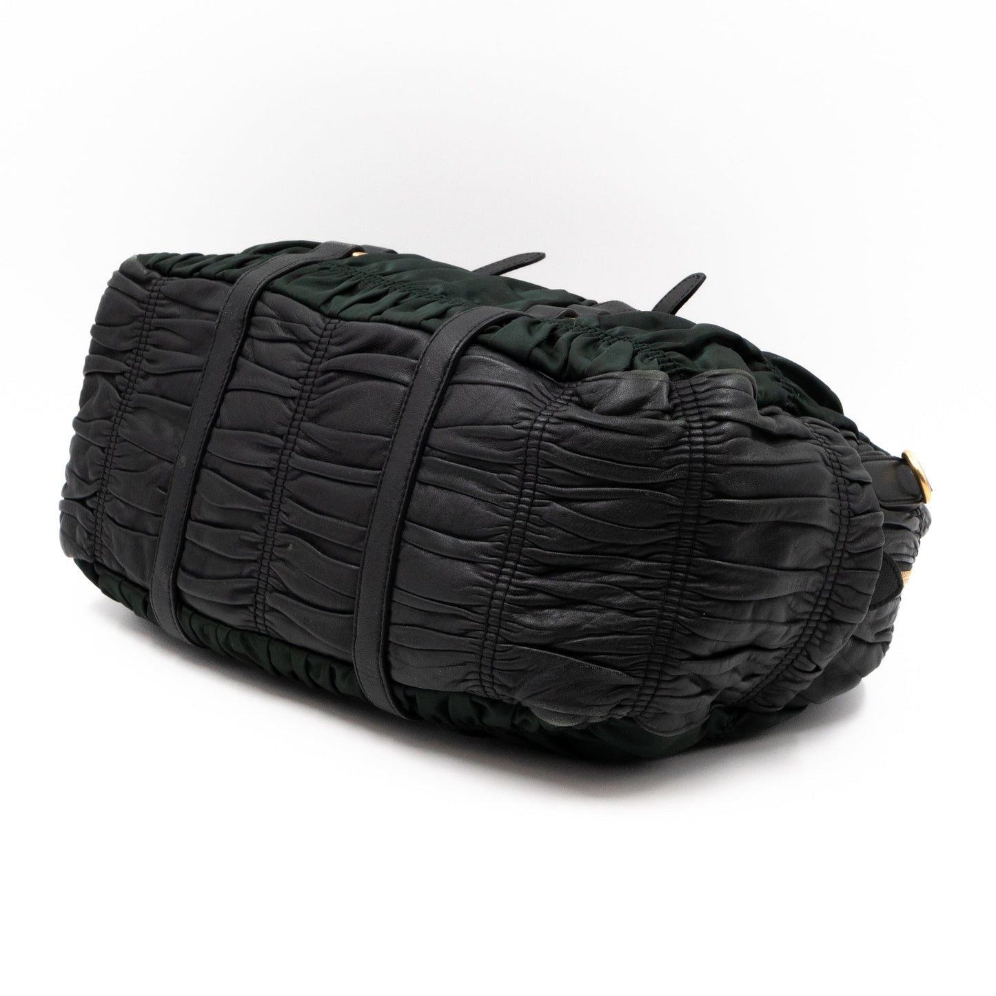 Gaufre Tote Green Tessuto Nylon
