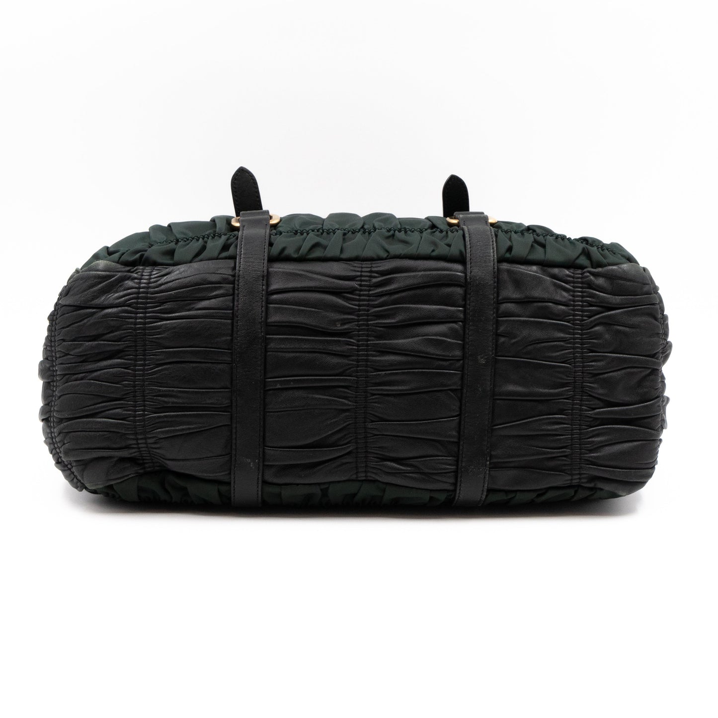 Gaufre Tote Green Tessuto Nylon