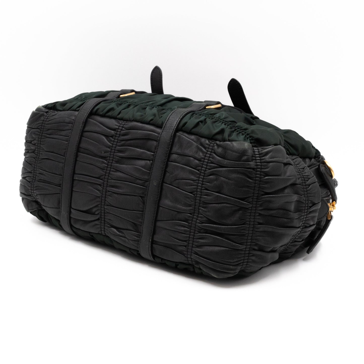 Gaufre Tote Green Tessuto Nylon