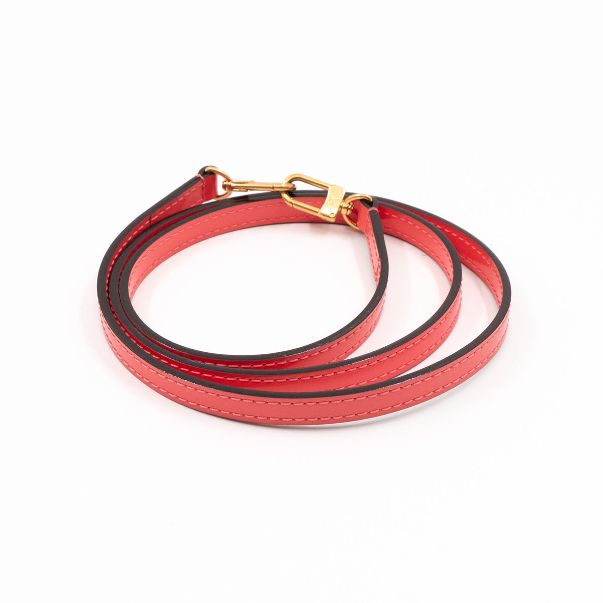 Louis-vuitton Ana Clutch Vernis Rose Litchi