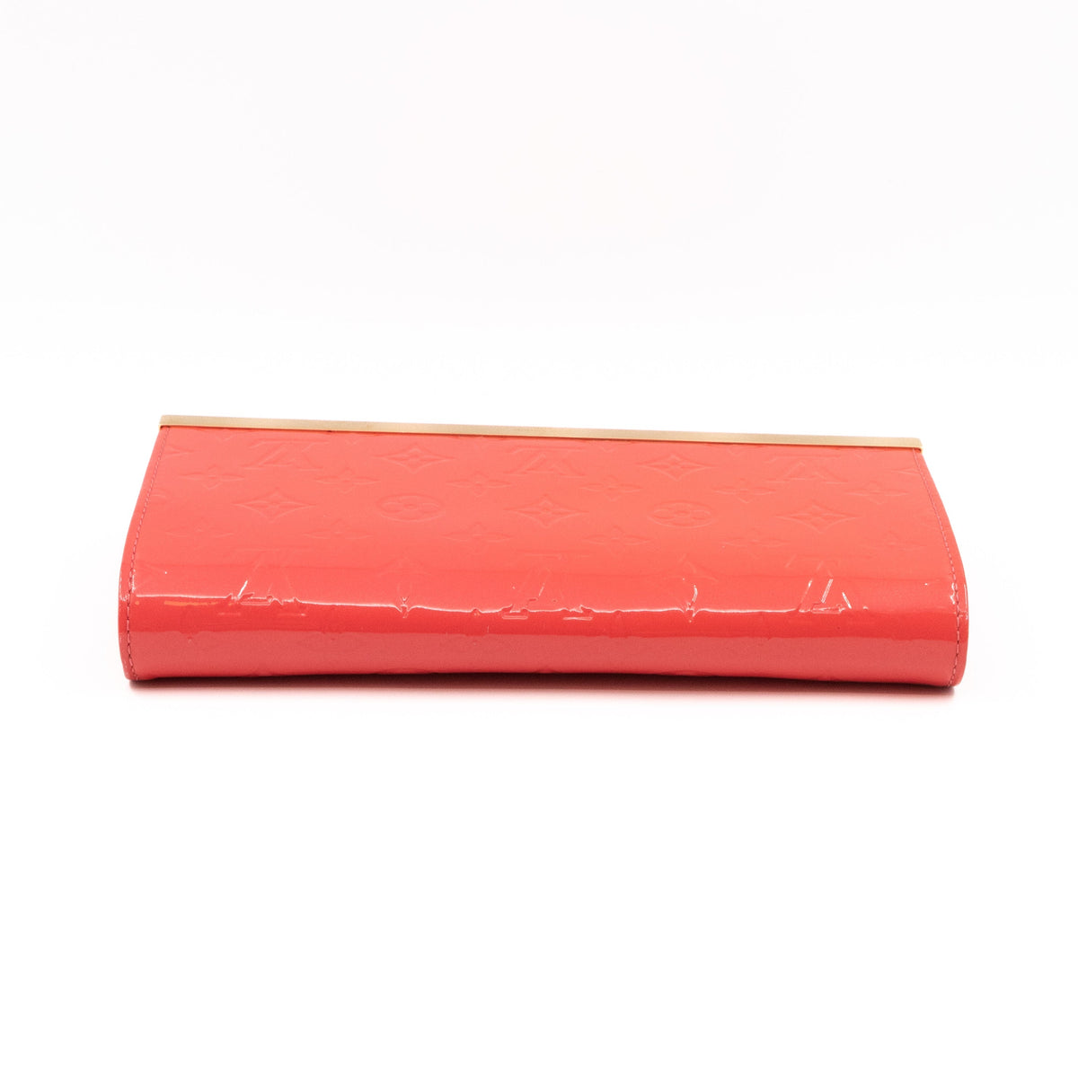 Louis-vuitton Ana Clutch Vernis Rose Litchi