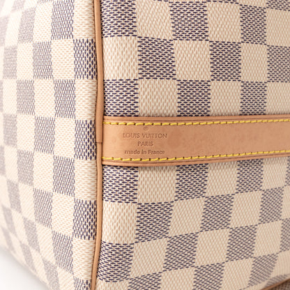 Louis-vuitton Speedy 30 Bandouliere Damier Azur