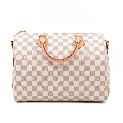 Louis-vuitton Speedy 30 Bandouliere Damier Azur