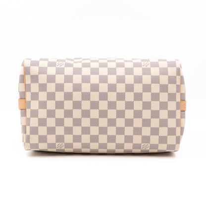 Louis-vuitton Speedy 30 Bandouliere Damier Azur