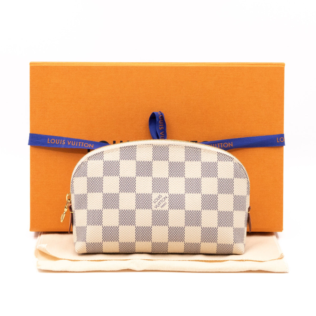 Louis-vuitton Cosmetic Pouch PM Damier Azur