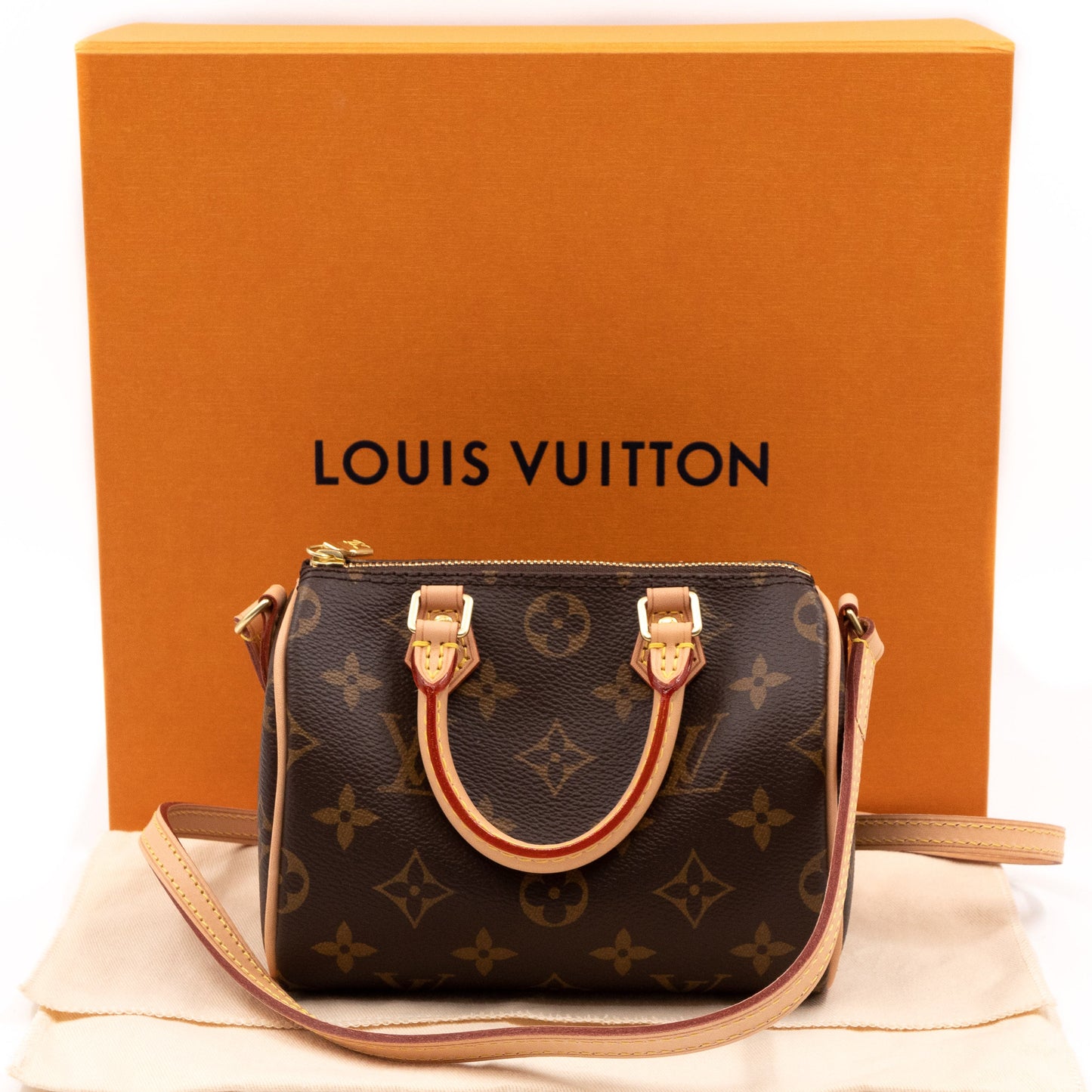 Louis-vuitton Nano Speedy Monogram