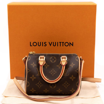 Louis-vuitton Nano Speedy Monogram