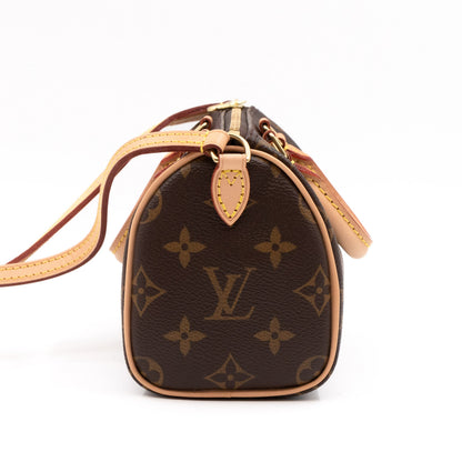 Louis-vuitton Nano Speedy Monogram