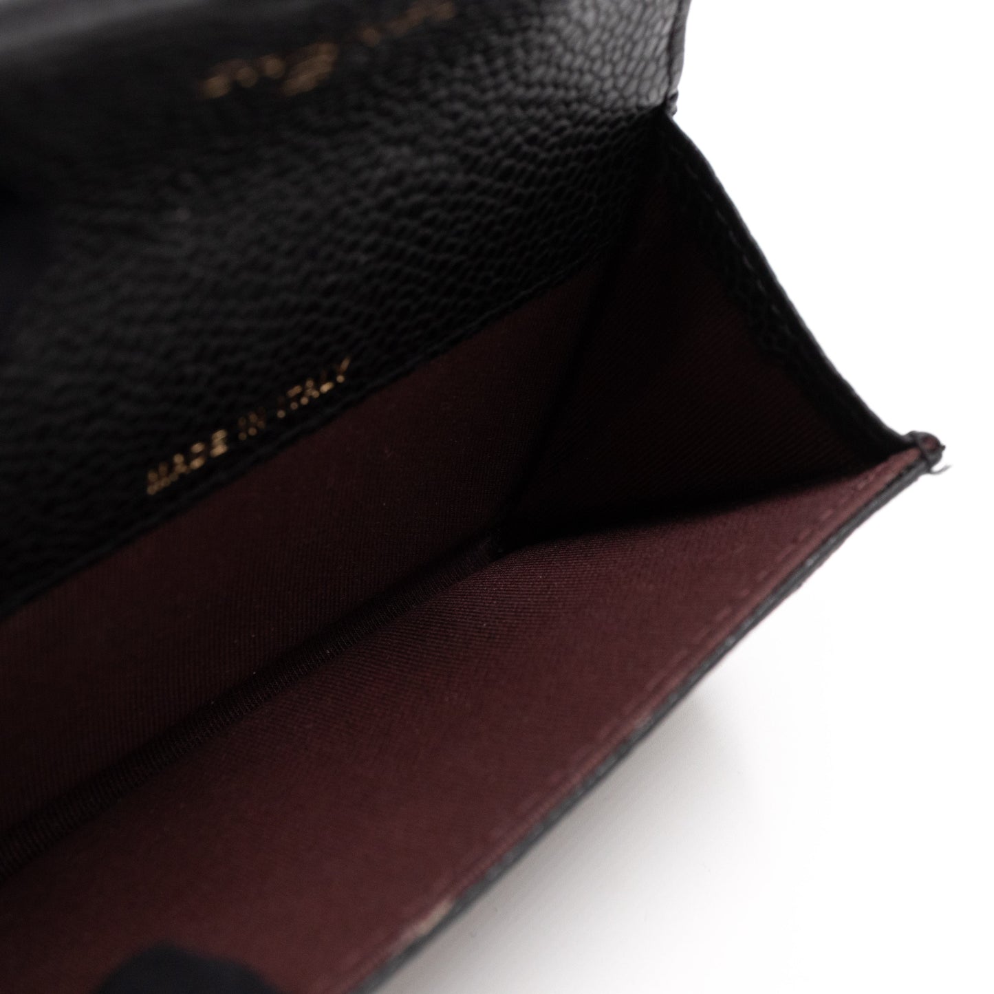 Classic Flap  Case Black Caviar Gold