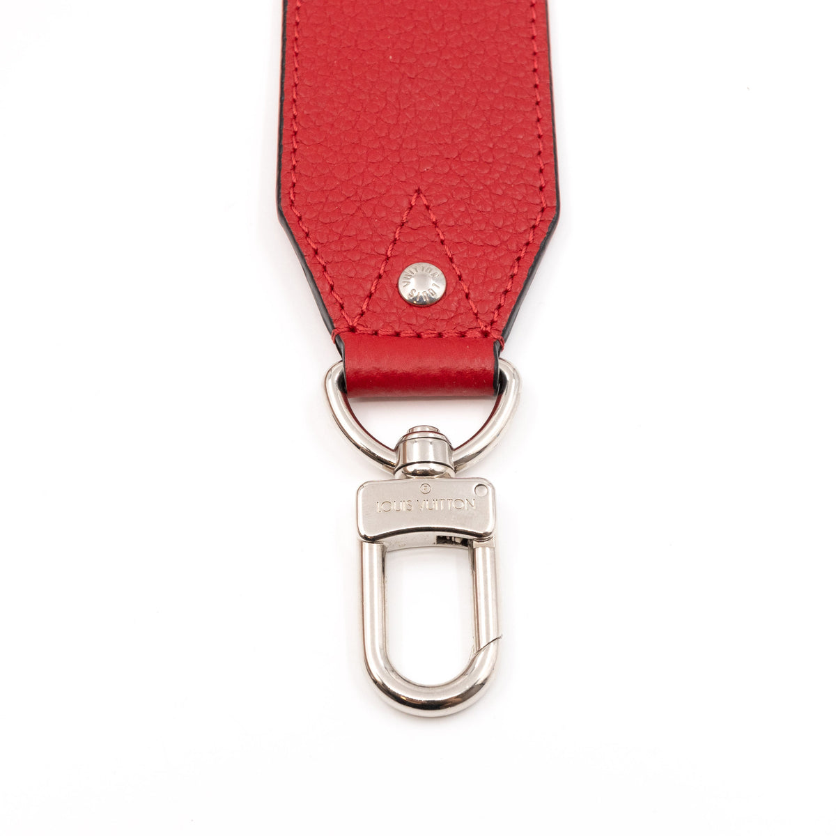 Louis-vuitton Bandoulière Shoulder Strap Red Leather