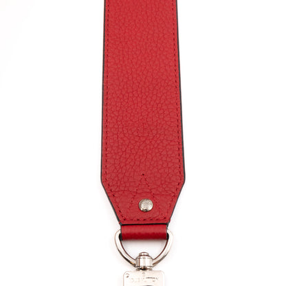 Louis-vuitton Bandoulière Shoulder Strap Red Leather