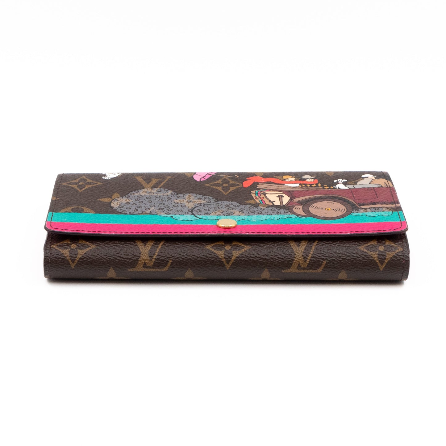 Louis-vuitton Sarah Wallet Monogram Evasion