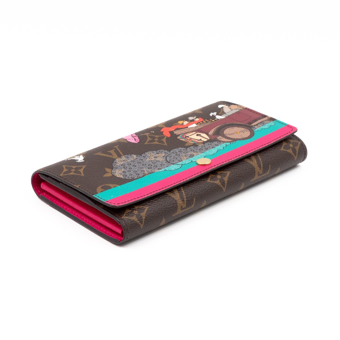 Louis-vuitton Sarah Wallet Monogram Evasion