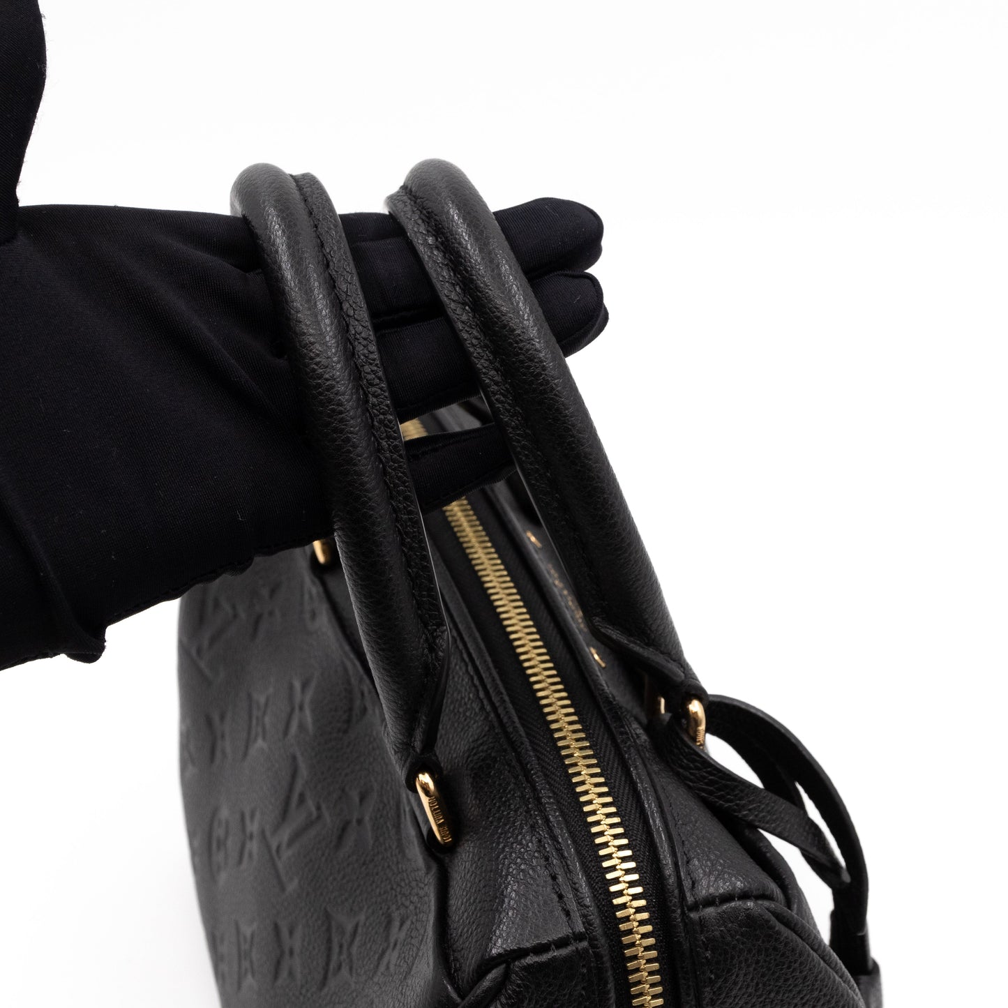Louis-vuitton Speedy 20 Bandouliere Monogram Empreinte Black