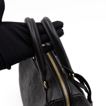 Louis-vuitton Speedy 20 Bandouliere Monogram Empreinte Black