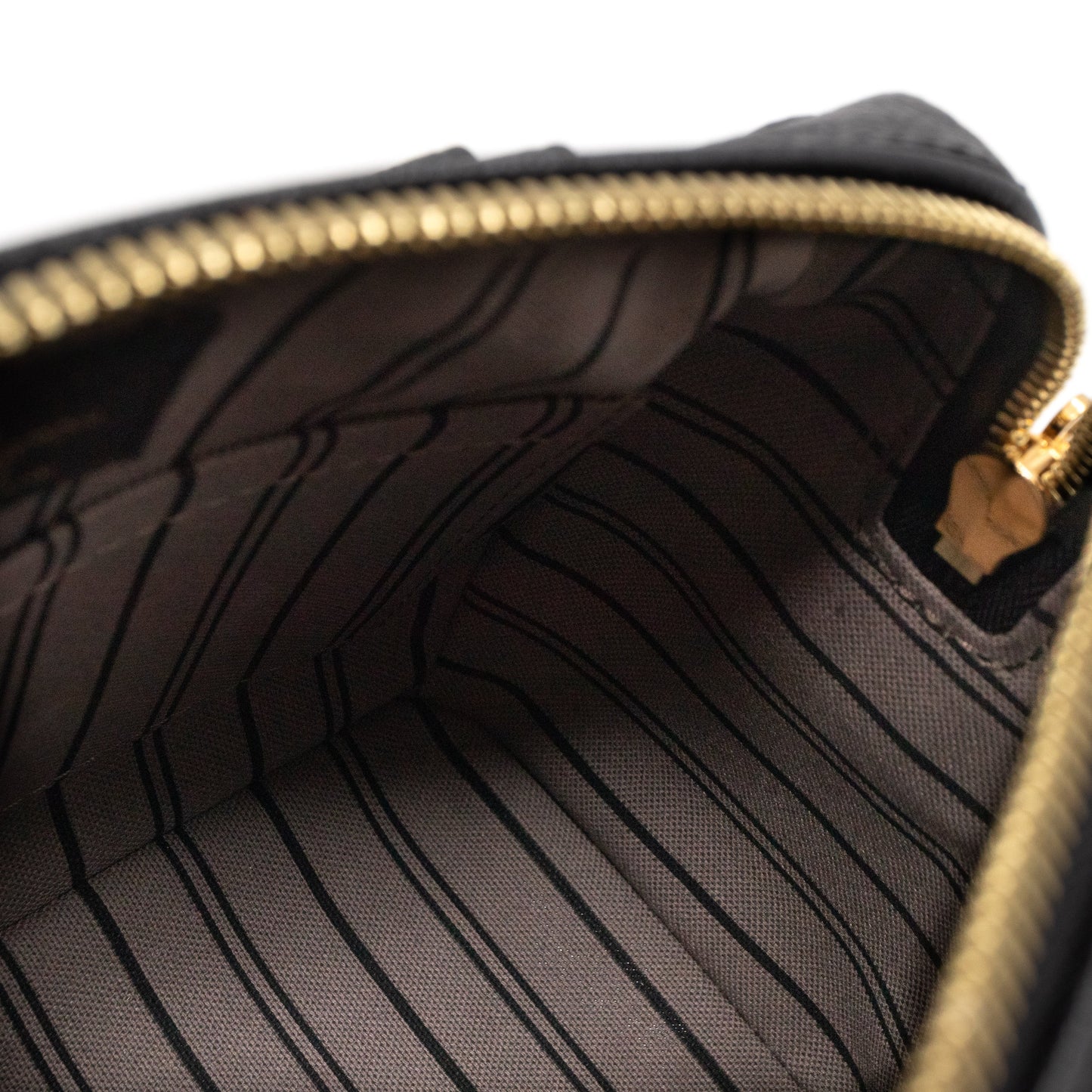 Louis-vuitton Speedy 20 Bandouliere Monogram Empreinte Black