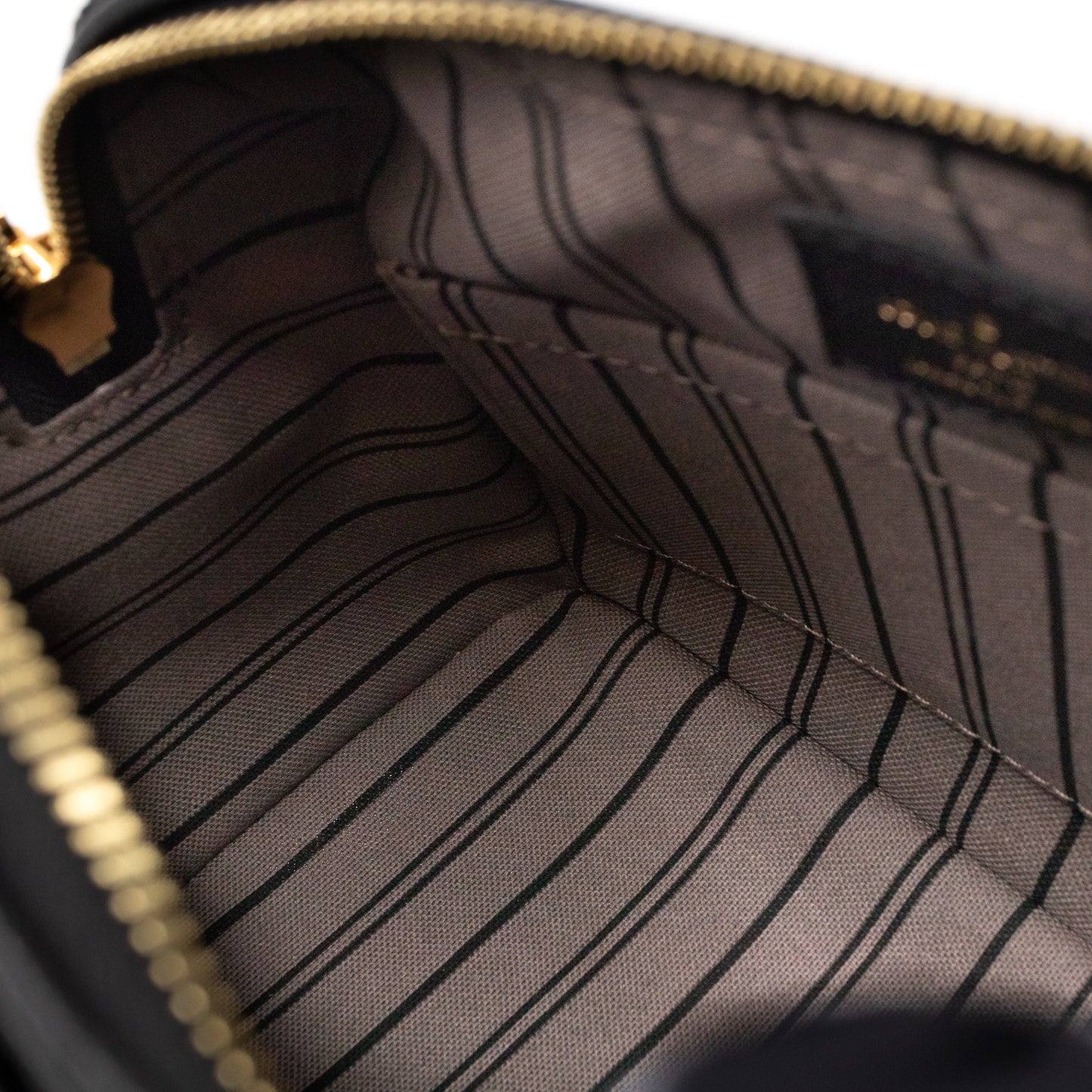Louis-vuitton Speedy 20 Bandouliere Monogram Empreinte Black