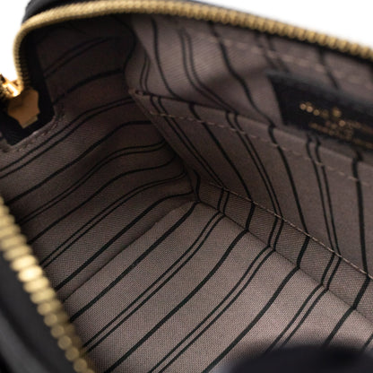 Louis-vuitton Speedy 20 Bandouliere Monogram Empreinte Black