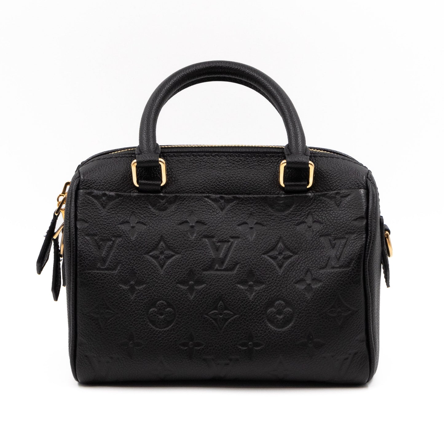 Louis-vuitton Speedy 20 Bandouliere Monogram Empreinte Black