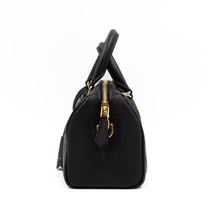 Louis-vuitton Speedy 20 Bandouliere Monogram Empreinte Black