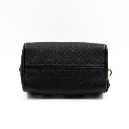 Louis-vuitton Speedy 20 Bandouliere Monogram Empreinte Black
