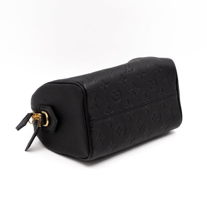 Louis-vuitton Speedy 20 Bandouliere Monogram Empreinte Black