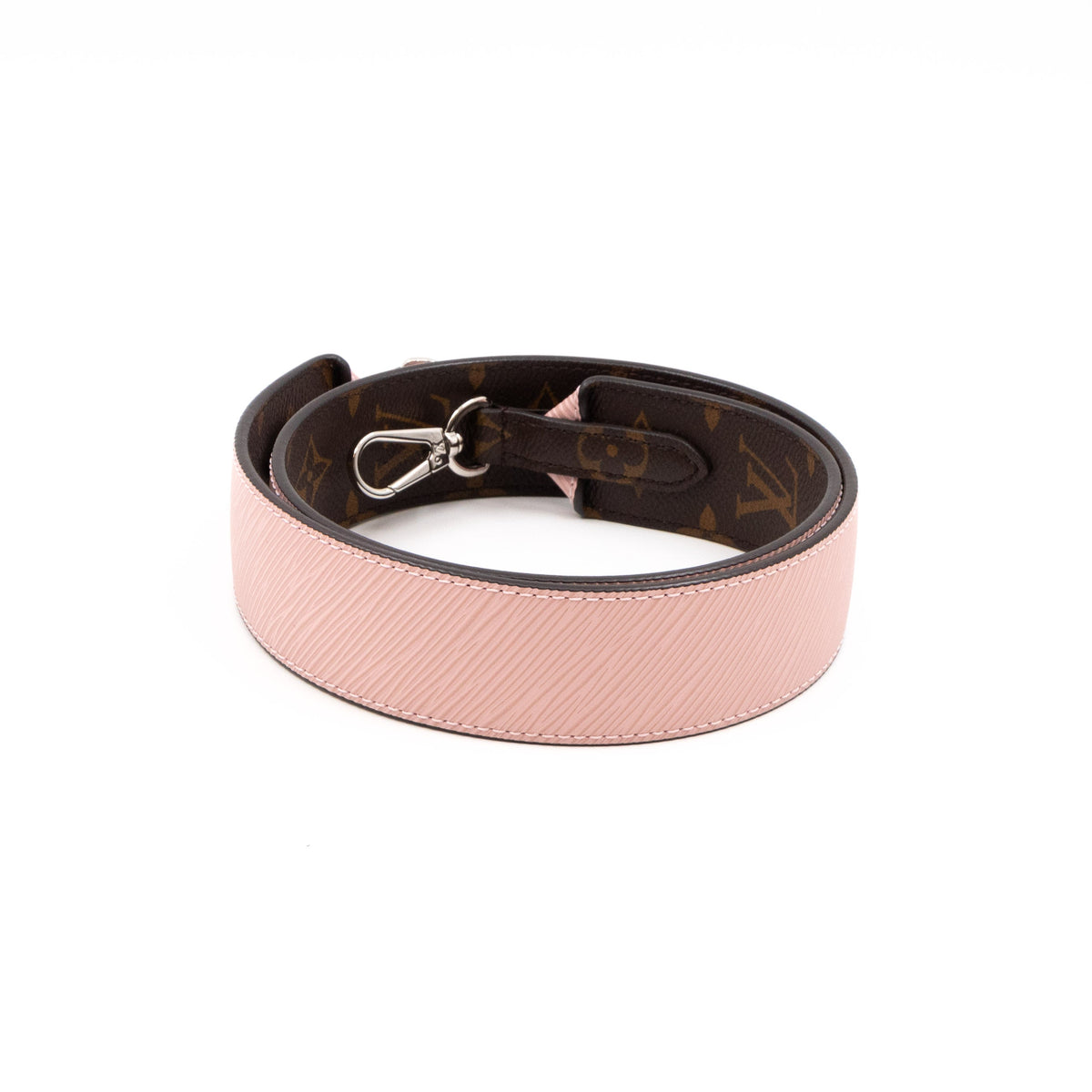 Louis-vuitton Bandoulière Shoulder Strap Rose Ballerine Epi Leather