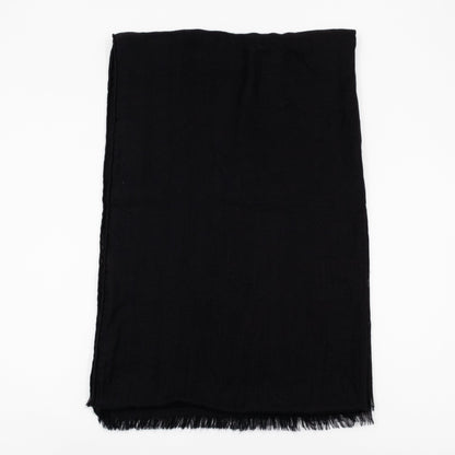 CC Camellia Fringe Cashmere Silk Scarf