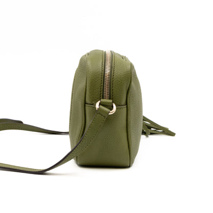 Disco Soho Avocado Green Leather