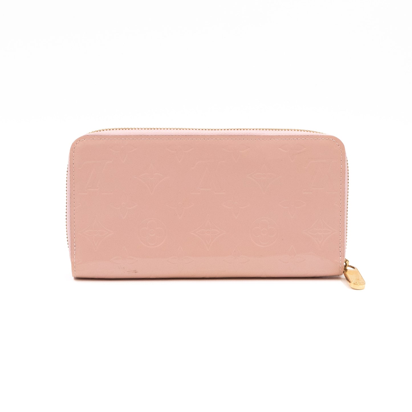 Zippy Wallet Vernis Rose Angelique