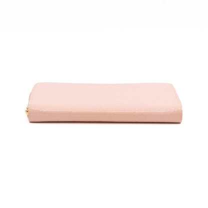 Zippy Wallet Vernis Rose Angelique