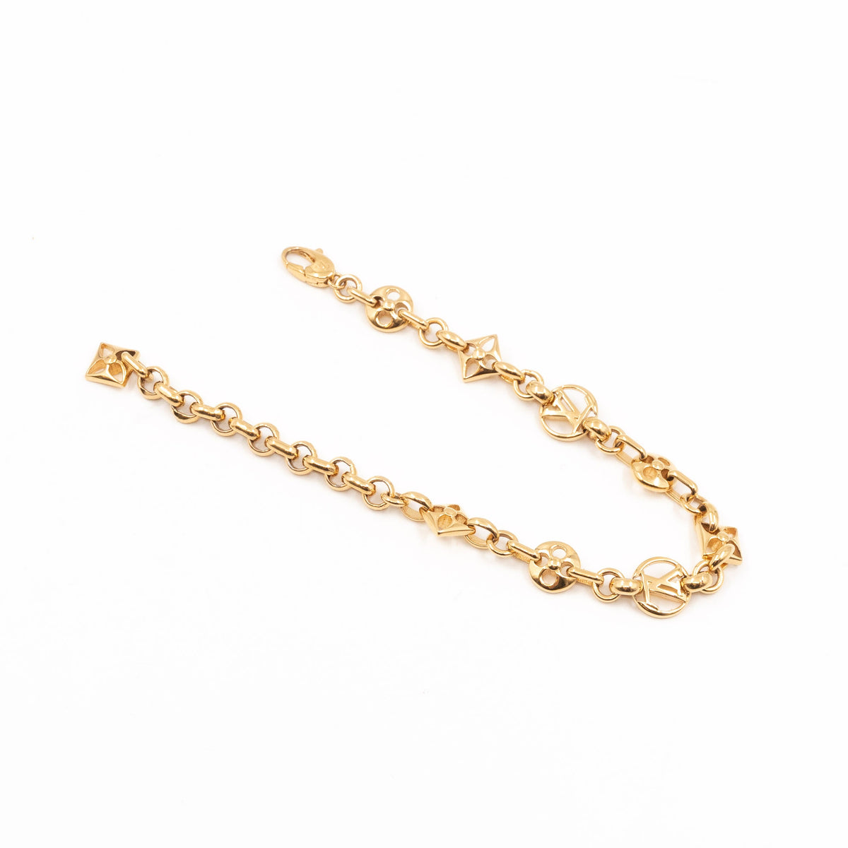 Louis-vuitton Crazy In Lock Bracelet Gold