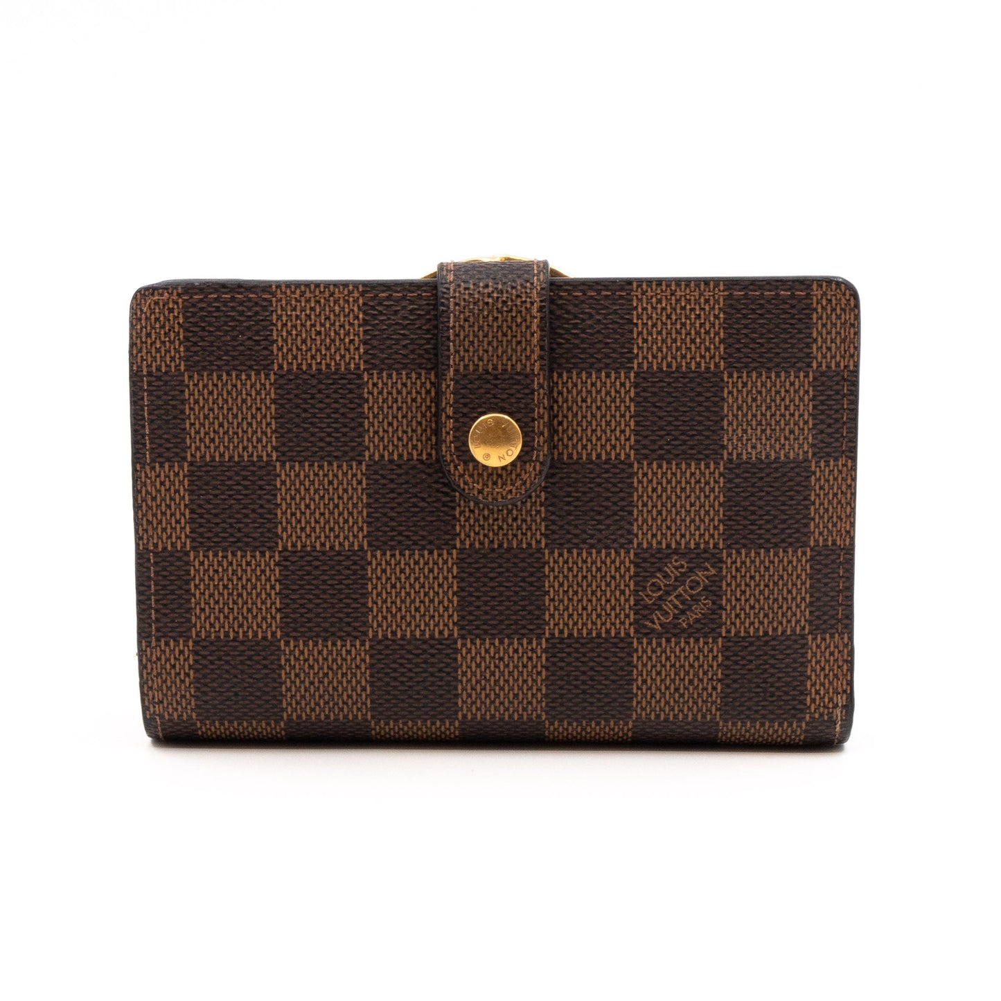 Louis-vuitton Viennois Wallet Damier Ebene