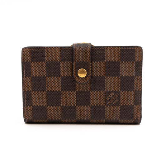 Louis-vuitton Viennois Wallet Damier Ebene