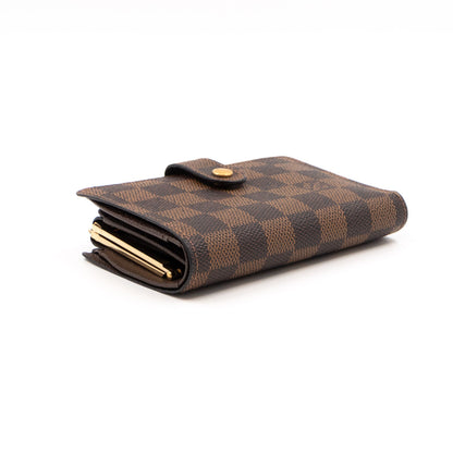 Louis-vuitton Viennois Wallet Damier Ebene