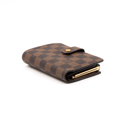 Louis-vuitton Viennois Wallet Damier Ebene